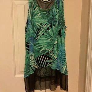Jennifer Lopez XL Tropical Top